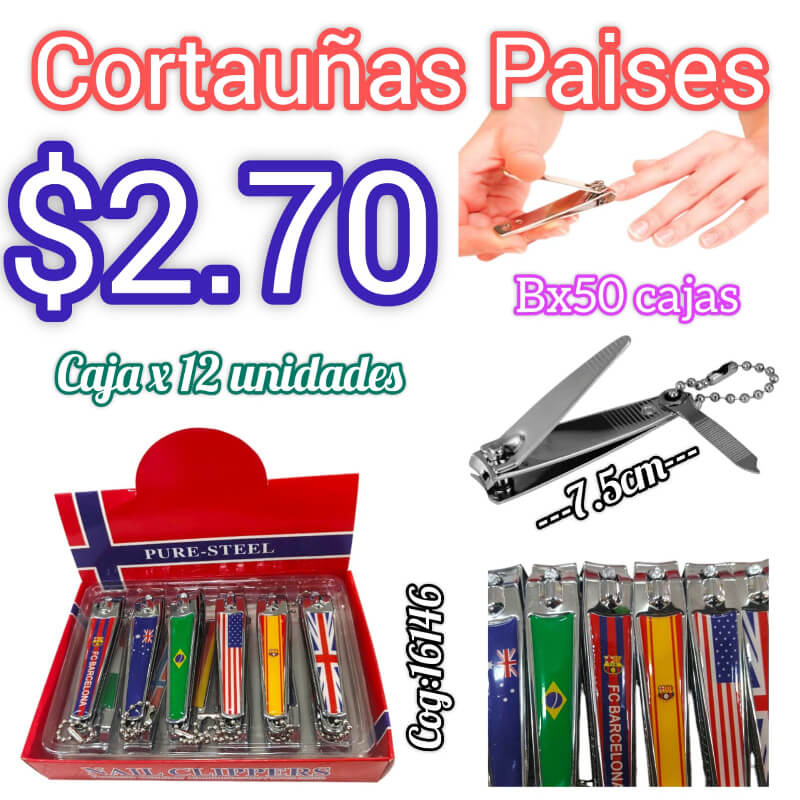 CORTAUÑAS PAISES