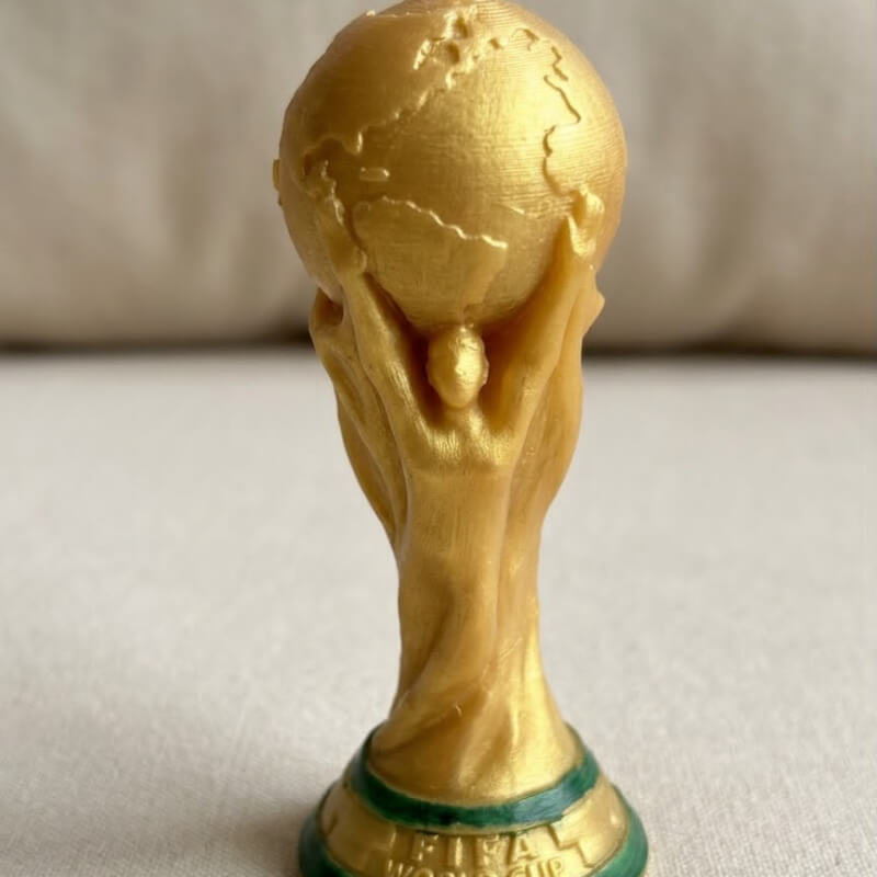Moldes de silicona de Copa del Mundial 2 tamaños para uso en Velas, resina, chocolate, jabón. (valor unitario en la descripción)