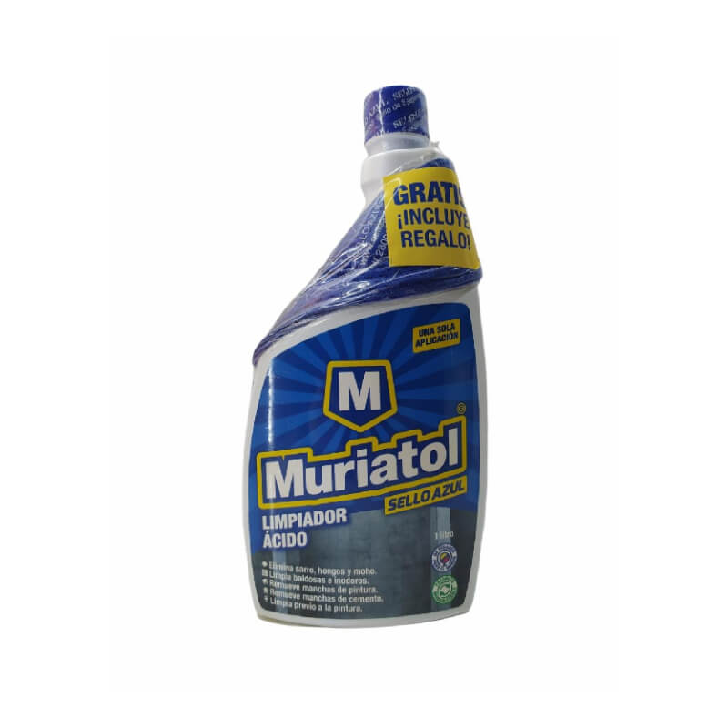 MURIATOL LIMPIADOR ACIDO LITRO SELLO AZUL