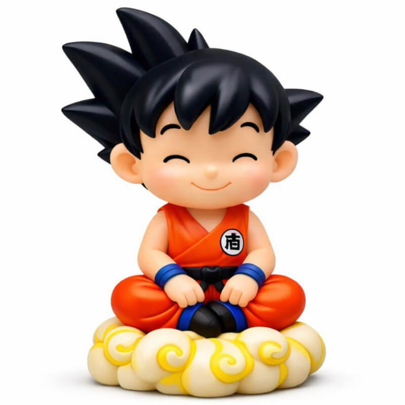 Molde silicona de Goku 3D. para uso de resina, chocolate, velas, jabón, velas.