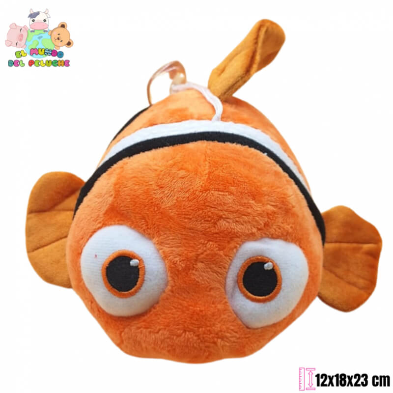 Peluche de Nemo – Buscando a Nemo | 12x18x23 cm | El Mundo del Peluche