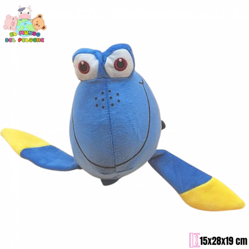 Peluche Dory – Buscando a Nemo | 15x28x19 cm | El Mundo del Peluche