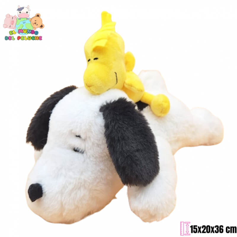 Peluche Snoopy con Emilio #0 | 36 cm | El Mundo del Peluche