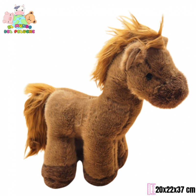 Caballo Peludito | 37 cm | El Mundo del Peluche