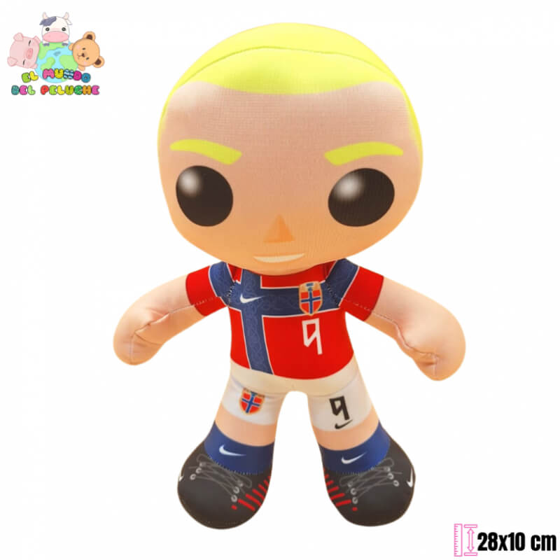 Peluche Funko Erling Haaland | 28 x 10 cm | El Mundo del Peluche