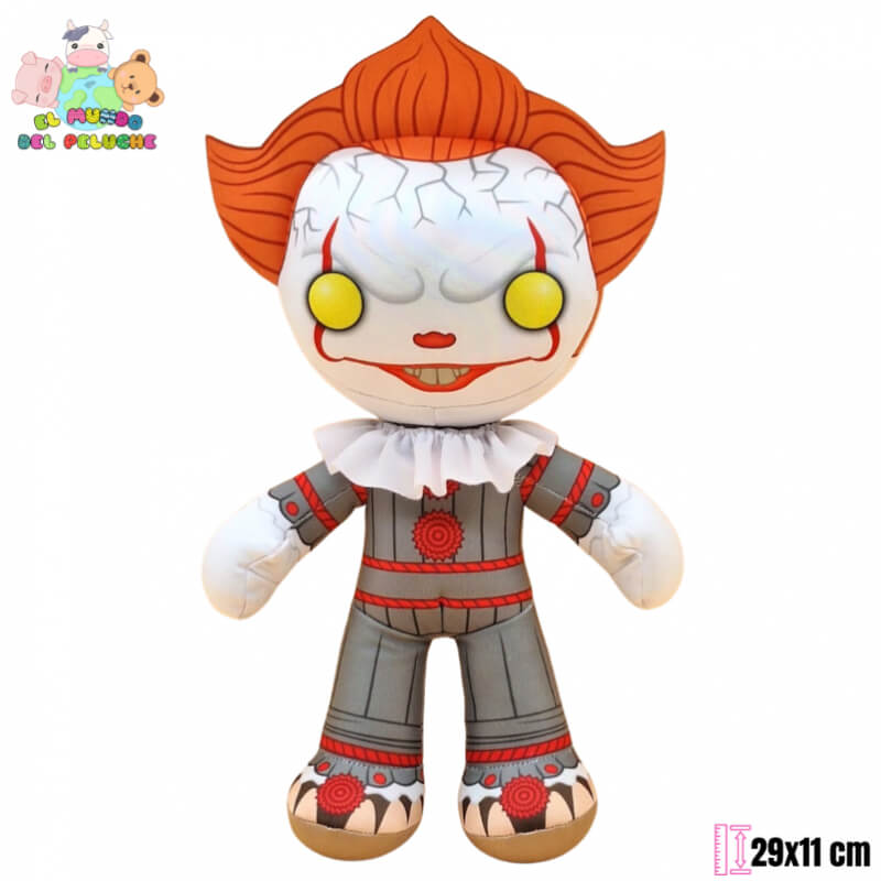 Peluche Funko Payaso Pennywise | 29x11 cm | El Mundo del Peluche