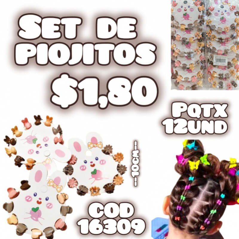 SET DE PIOJITOS