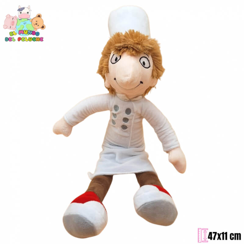 Peluche Alfredo Linguini – Ratatouille | 47x11 cm | El Mundo del Peluche