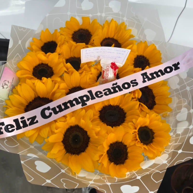 SOL RADIANTE | Bouquet de Girasoles Selección Especial