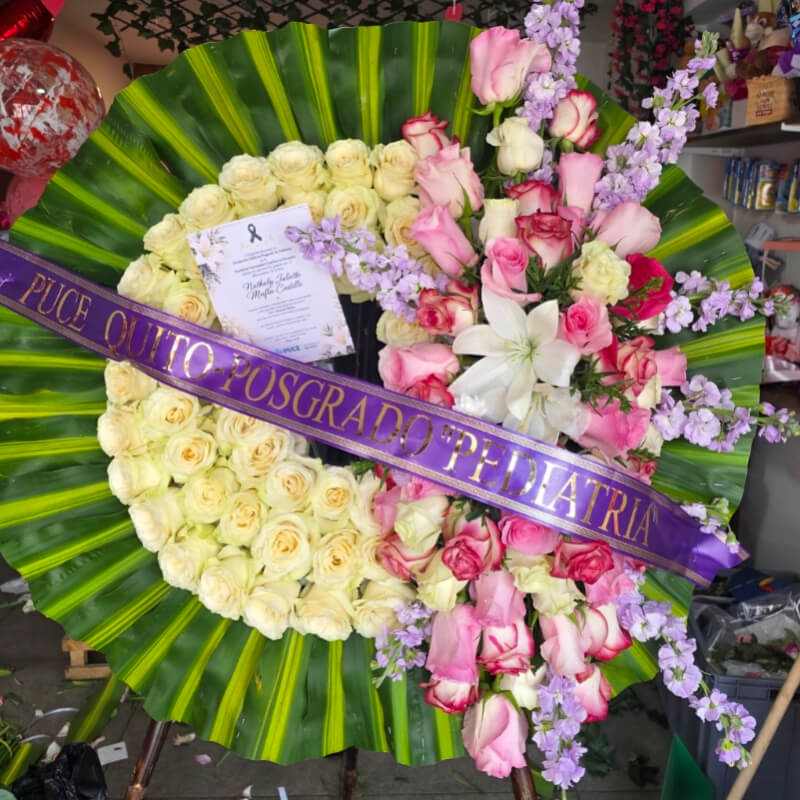 ETERNIDAD DE LUZ | Corona Fúnebre de Alta Gama