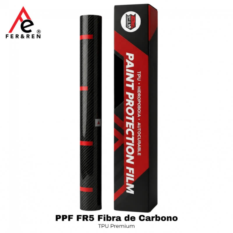 PPF FR5 Fibra de Carbono por Metro Lineal | TPU Premium para Protección y Personalización Automotriz