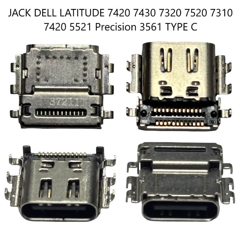 JACK DELL Latitude 7420 7430 7320 7520 7310 7420 5521 Precision 3561 TYPE C