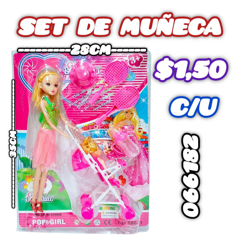 SET DE MUÑECA