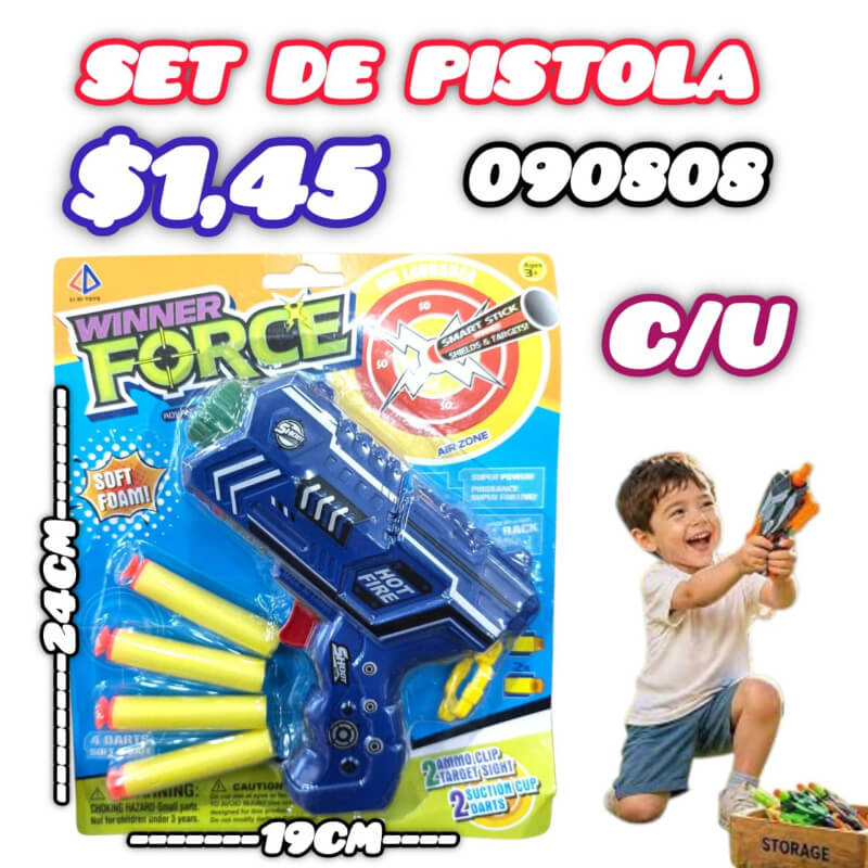 SET DE PISTOLA
