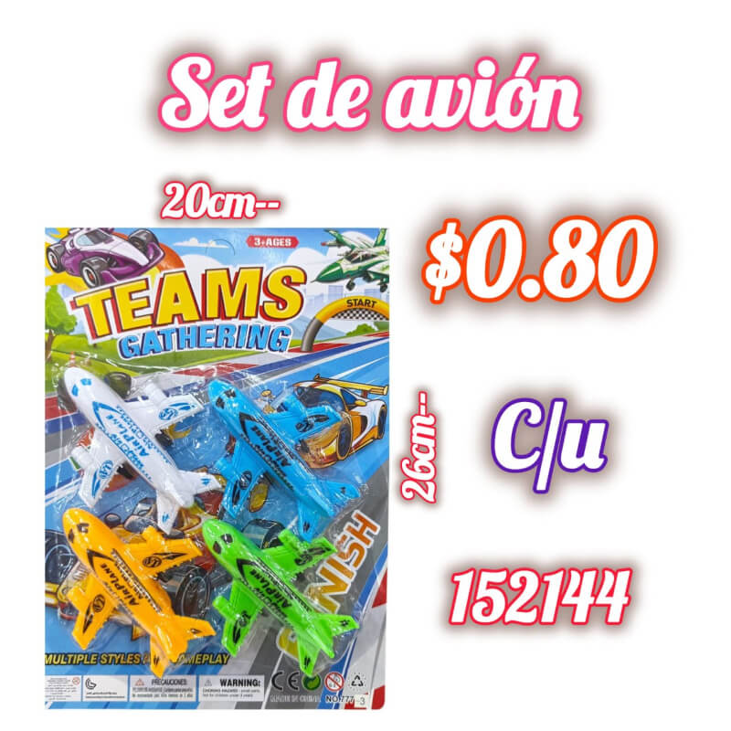 SET DE AVION