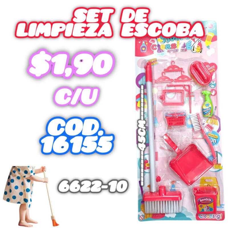 SET DE LIMPIEZA ESCOBA