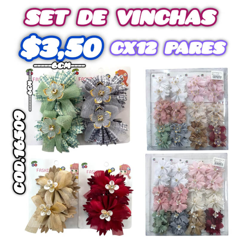 SET DE VINCHAS