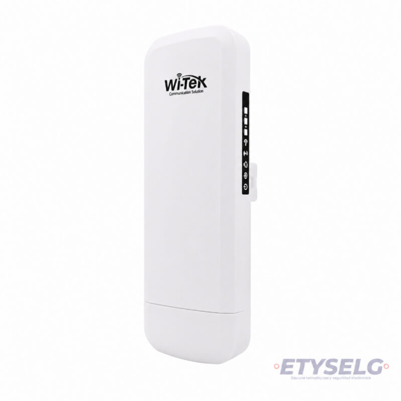 RADIOENLACE EXTERIOR 5GHz 867Mbps 5Km KIT WITEK WI-CPE800-KIT V3