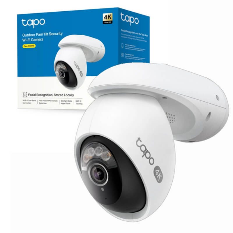 CAMARA TPLINK/TAPO C560WS/OUTDOOR/4K/IP66/DETEC. IA/SMART/V.NOCTURNA COLOR/HASTA 512GB