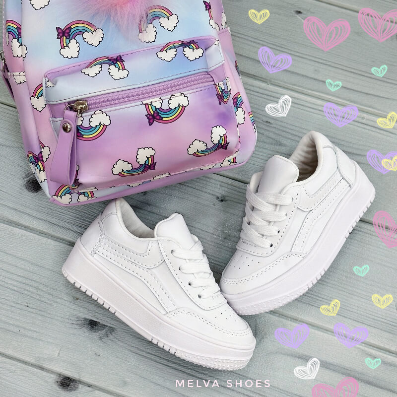 Sneakers Blancos de Niña
