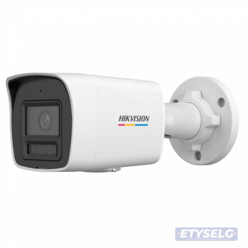 CÁMARA IP BALA COLORVU 2MP CON LUZ HÍBRIDA INTELIGENTE HIKVISION DS-2CD1027G2H-LIU