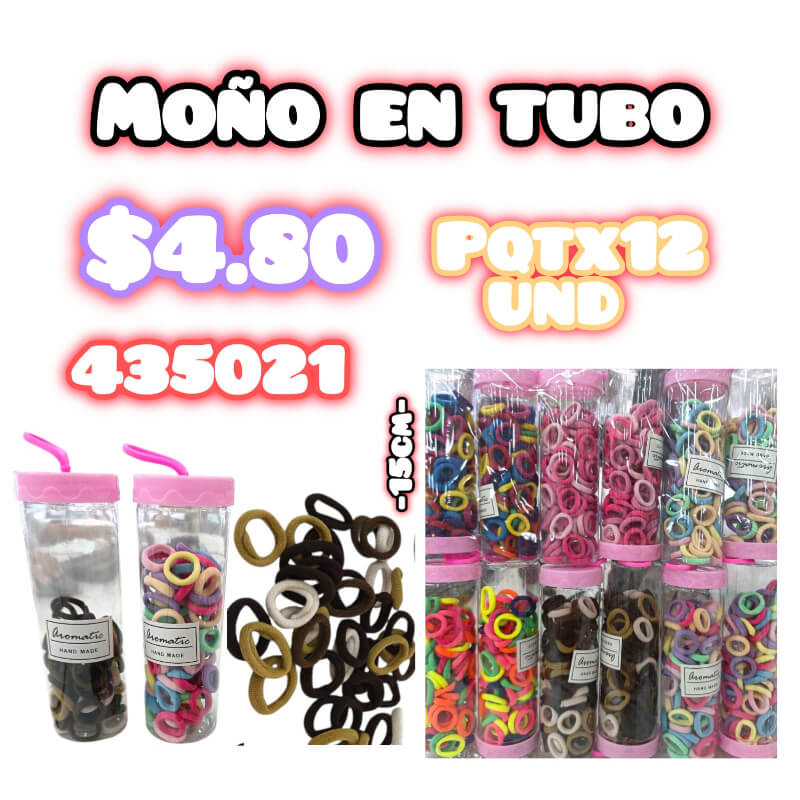 MOÑO EN TUBO