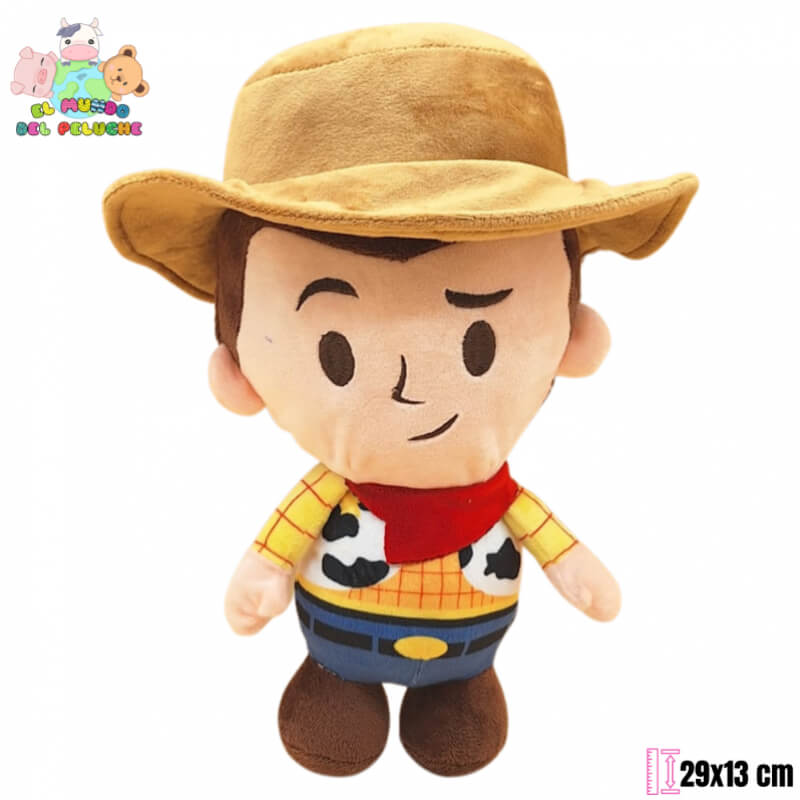 Peluche Woody Cabezón #1 – Toy Story | 29x13 cm | El Mundo del Peluche