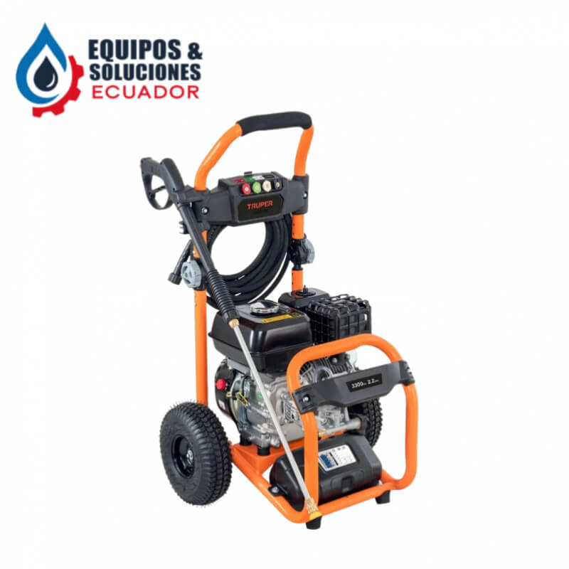 HIDROLAVADORA A GASOLINA 3300 PSI 7HP TRUPER| Equipos & Soluciones Ecuador