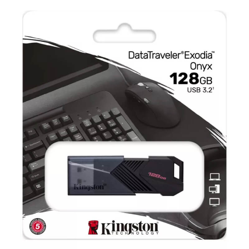 Kingston DataTraveler Exodia Onyx 128 GB USB 3.2