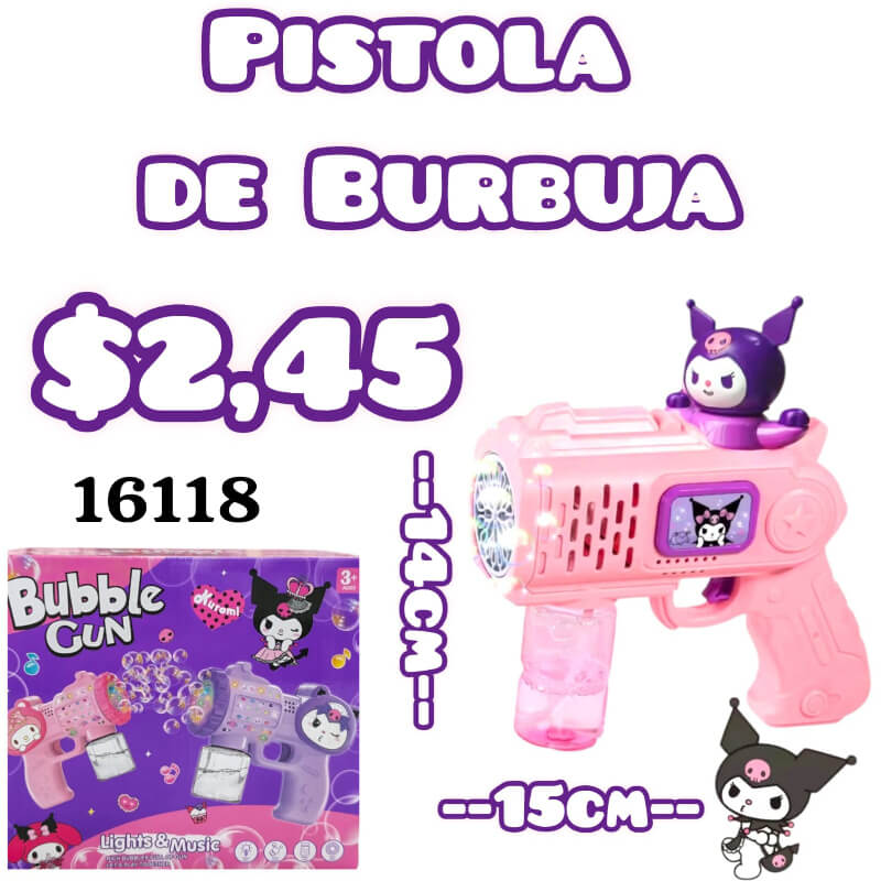 PISTOLA DE BURBUJA