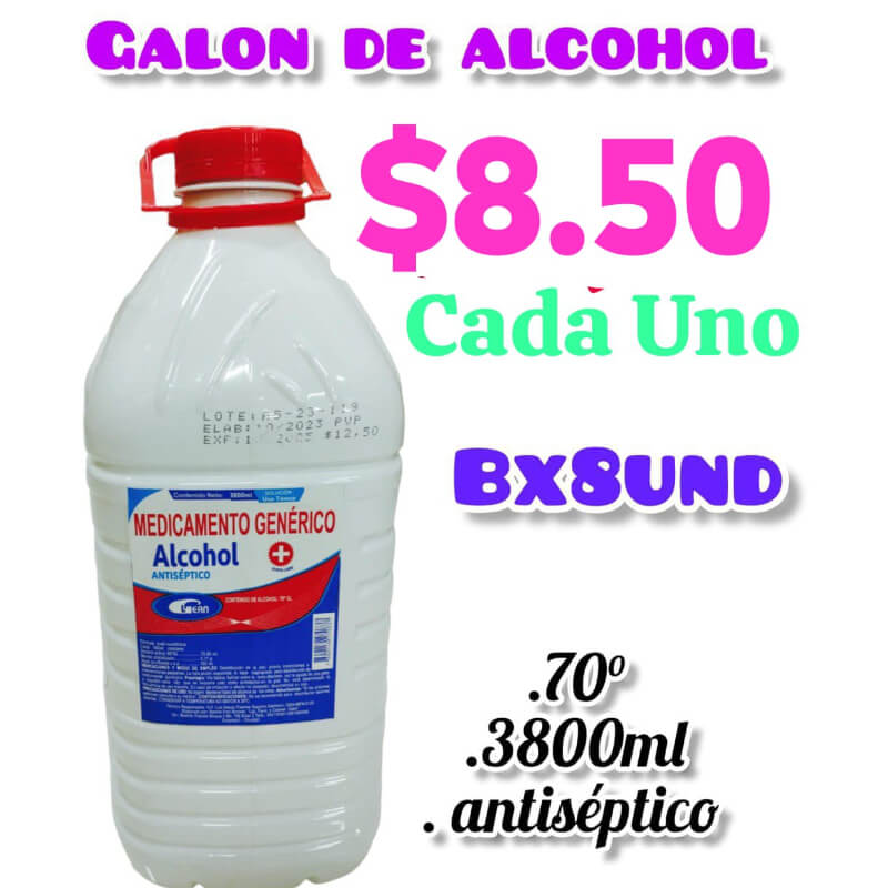 GALON DE ALCOHOL