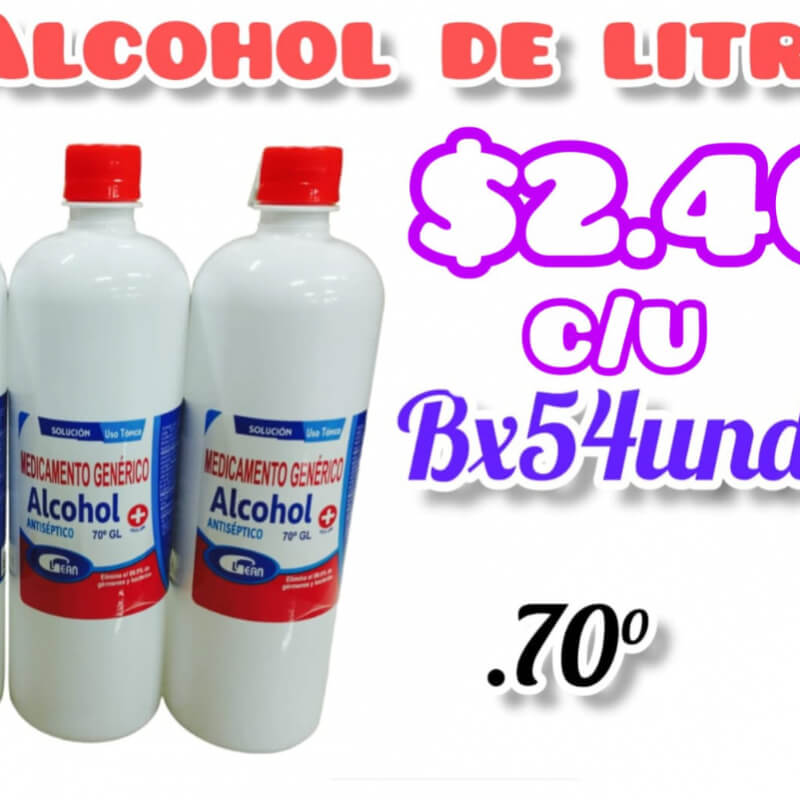 ALCOHOL DE LITRO