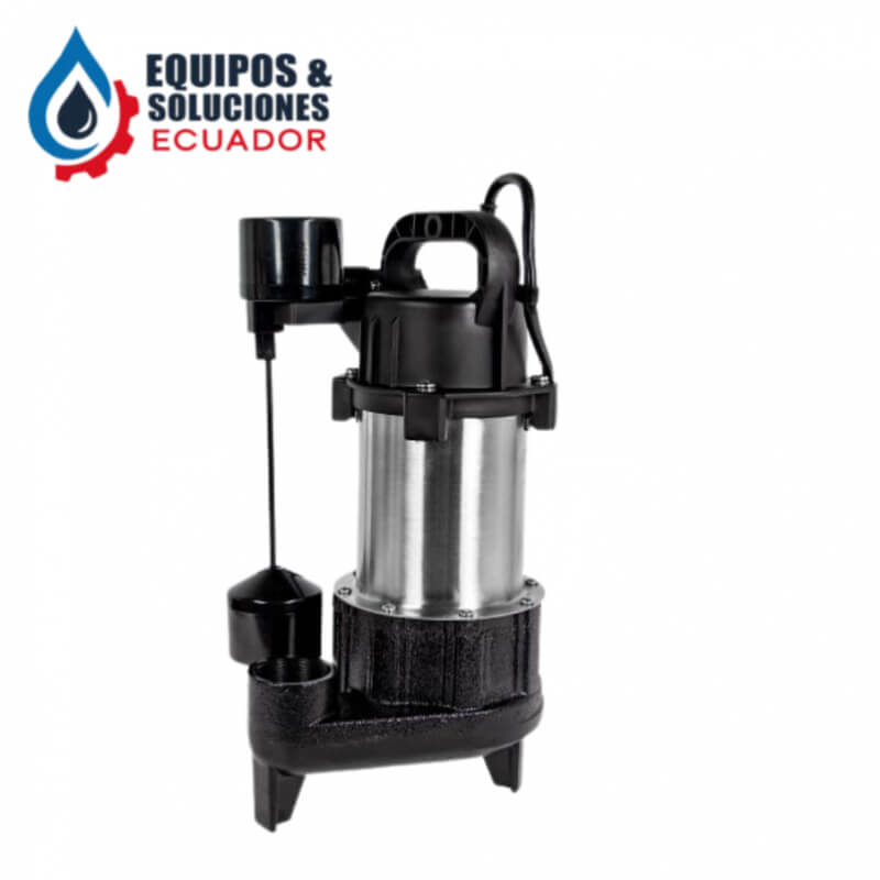 Bomba Sumergible 1HP para aguas residuales 1.5'' NPT 115 voltios Little Giant| Equipos & Soluciones Ecuador