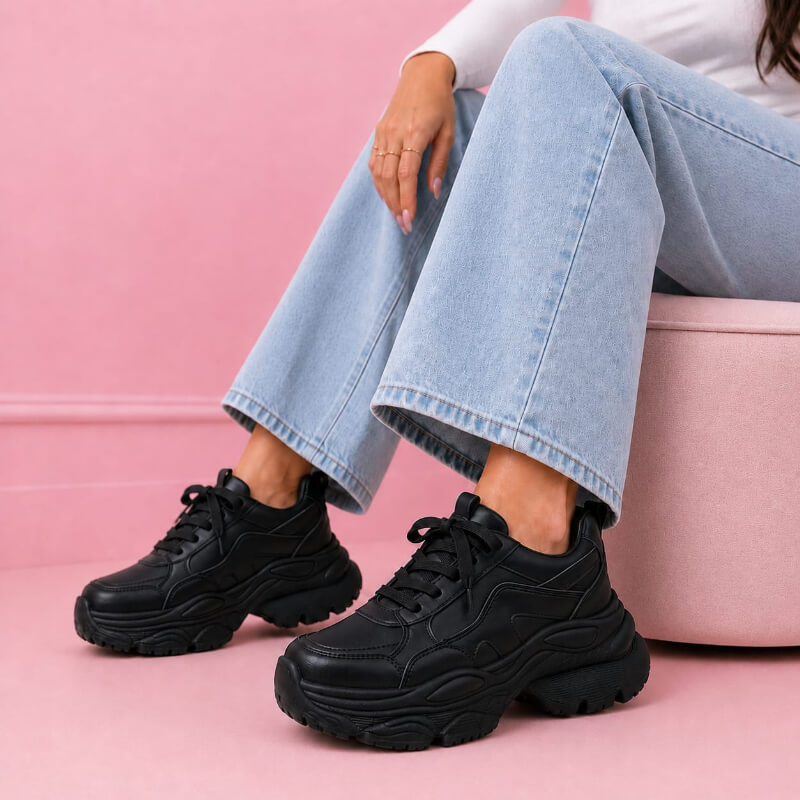 Sneakers Chunky Negros
