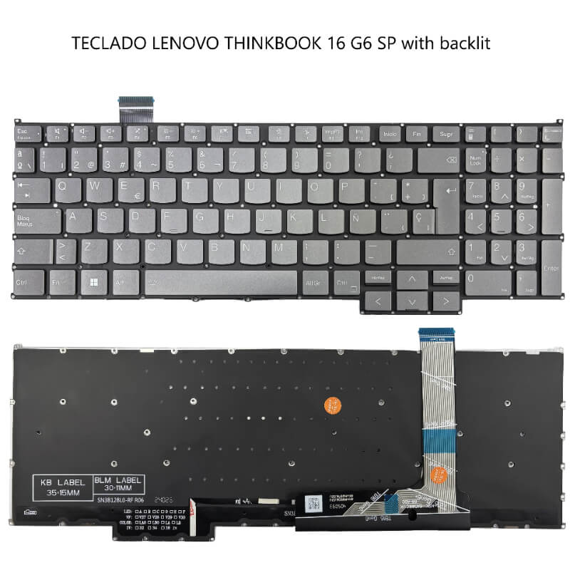 TECLADO Lenovo Thinkbook 16 G6 SP with backlit
