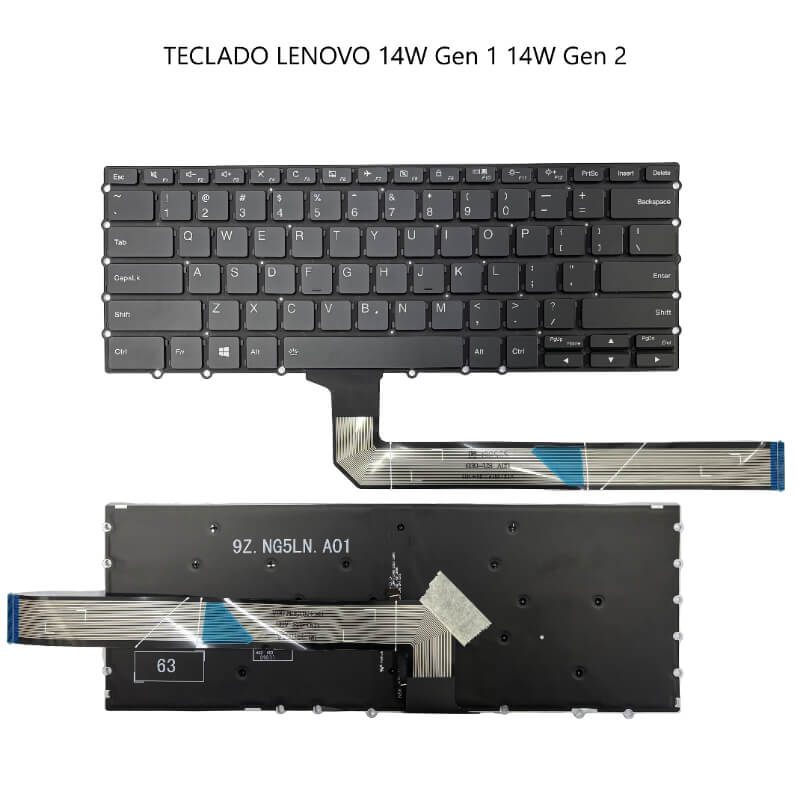 TECLADO LENOVO 14W Gen 1 14W Gen 2