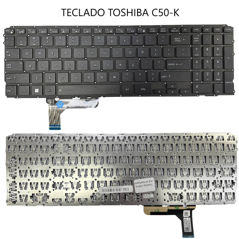 TECLADO TOSHIBA C50-K