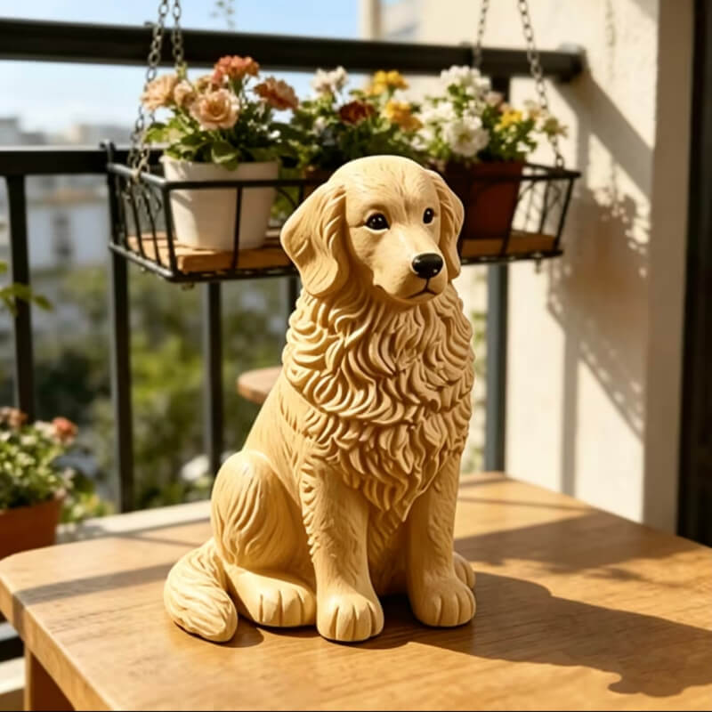 Moldes de silicona de perros Golden retriever,bulldog, border collins.