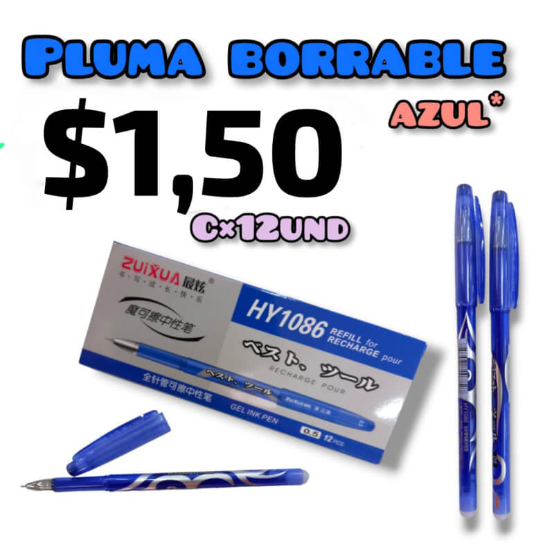 PLUMA BORRABLE