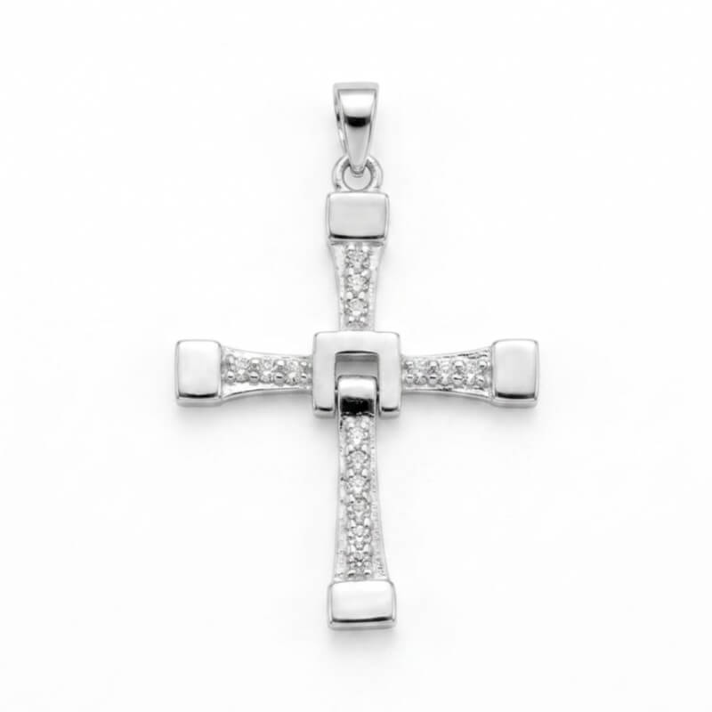 Cruz de Toretto Grande Plata 925 Fina