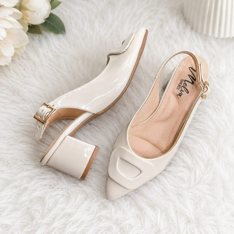 Taco Beige Charol