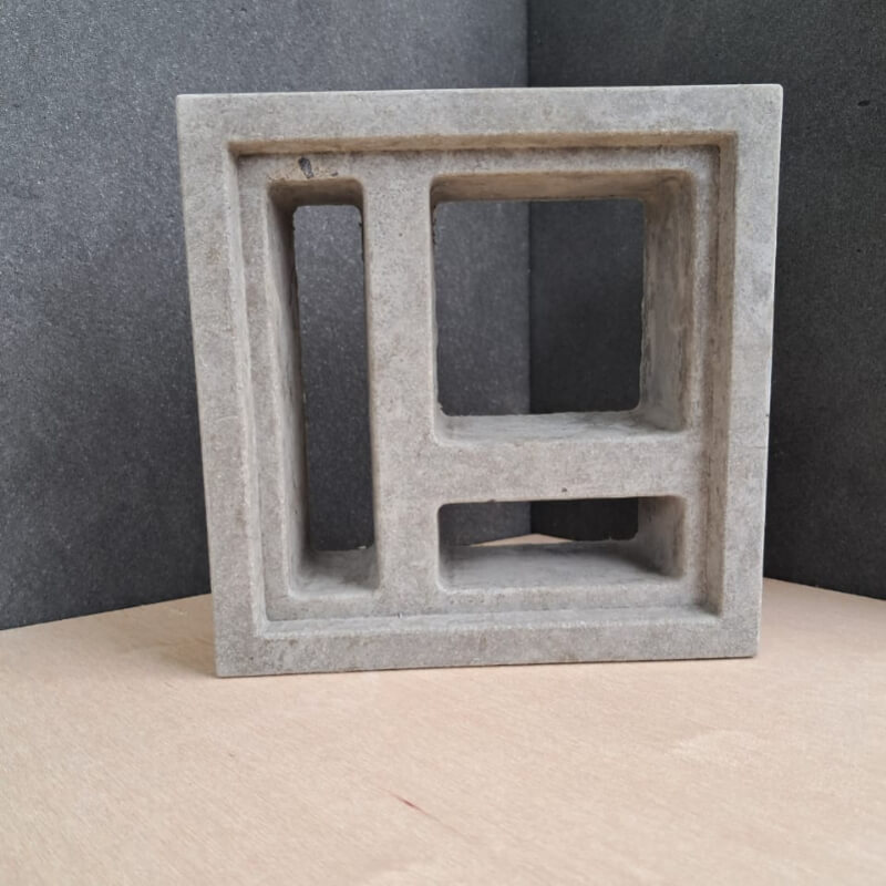 Celosia #5 - Piedra Decorativa 3D para construcción o revestimiento de pared interior