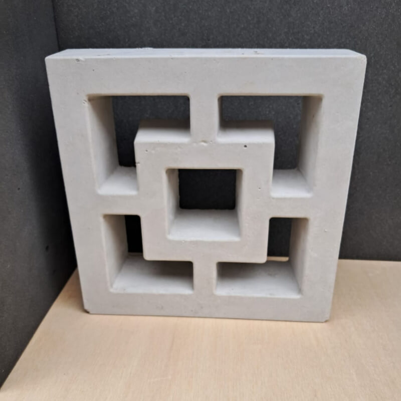 Celosia #7 - Piedra Decorativa 3D para construcción o revestimiento de pared interior