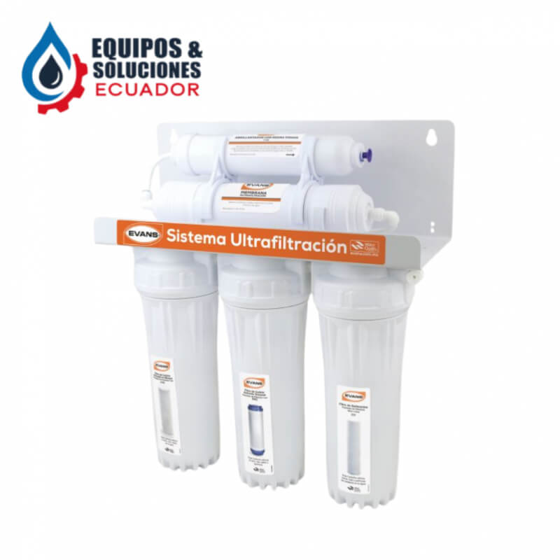 Purificador de Agua de 5 Etapas con Ultrafiltración Evans | Equipos & Soluciones Ecuador