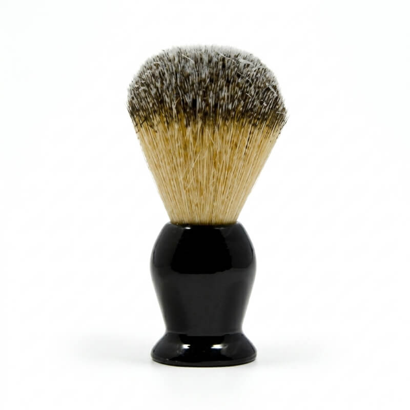 Brocha de Afeitar Premium para Hombre - Pelo Sintético Suave, Mango Ergonómico - Afeitado Clásico y Lujoso