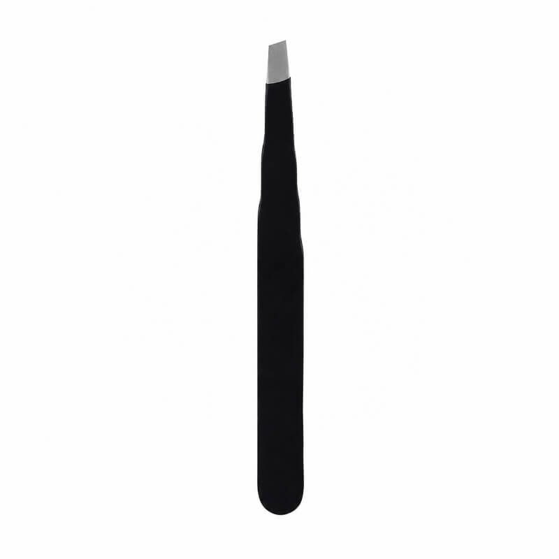 Pinza Depilar Cejas Profesional Punta Inclinada de Precisión - Acero Inoxidable para un Perfilado Perfecto