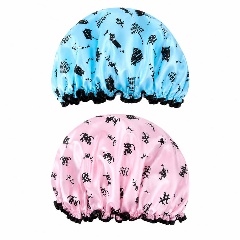 Gorro de Baño Reversible Doble Cara Impermeable - Protección Premium para Cabello Seco