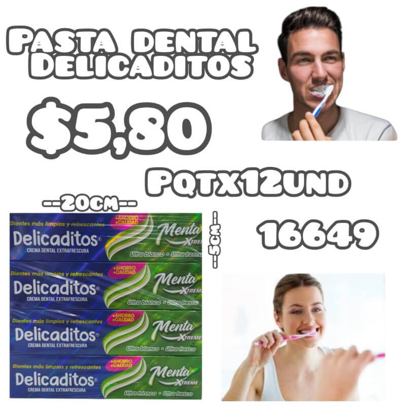 PASTA DENTAL DELICADITOS