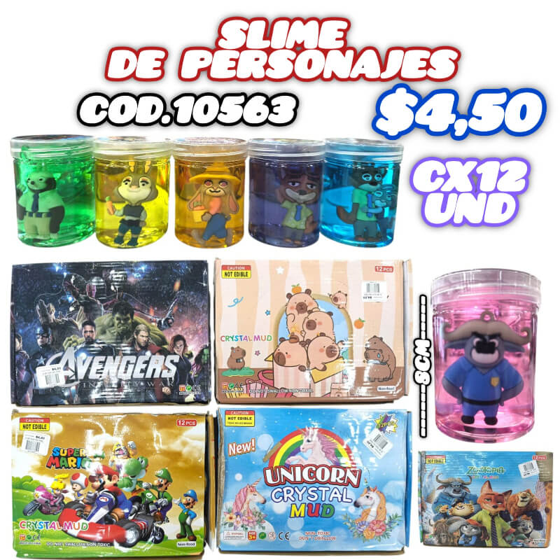 SLIME DE PERSONAJES