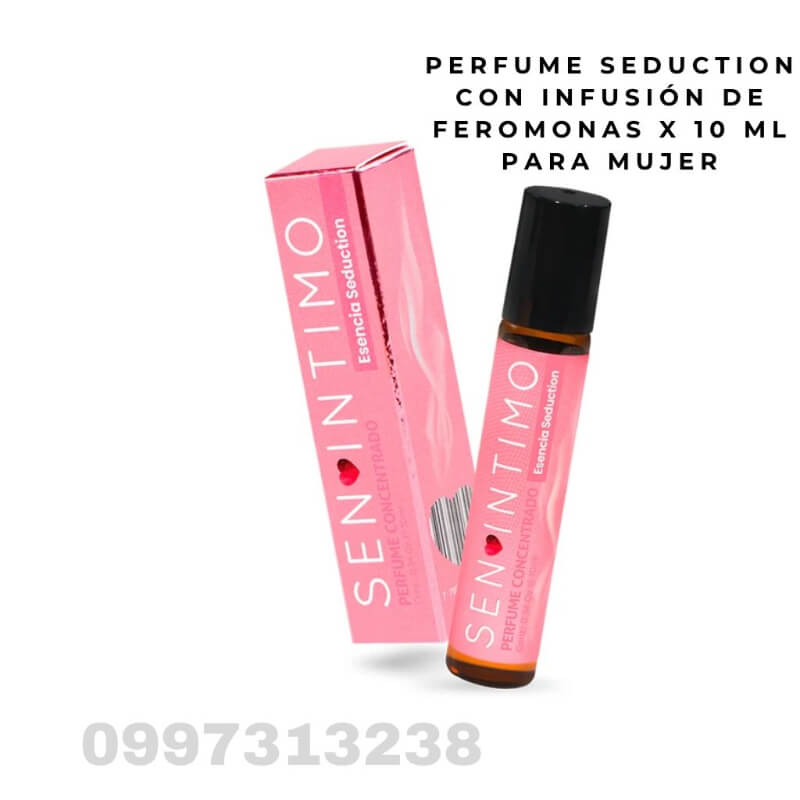Seduction Perfume con Feromonas para Mujer 10ml - Fragancia Floral Frutal Dulce y Coqueta
